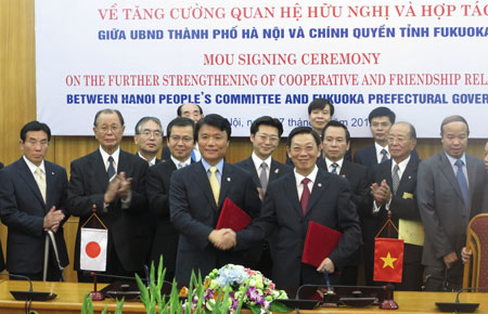 Localidades de Vietnam y Japón estrechan relaciones de amistad y cooperación