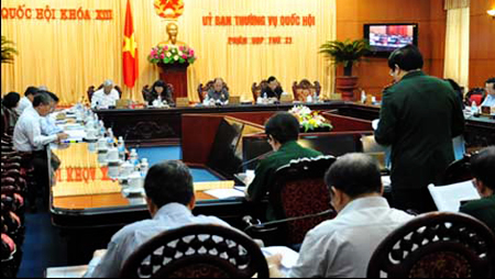 Parlamento vietnamita en período 21 de su Comisión Permanente