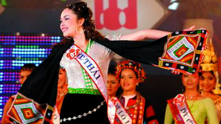 Bufanda “Piêu” – alma de las muchachas Thai negras