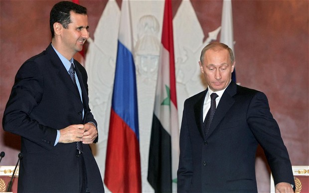 Conversa Putin y al-Assad vía telefónica
