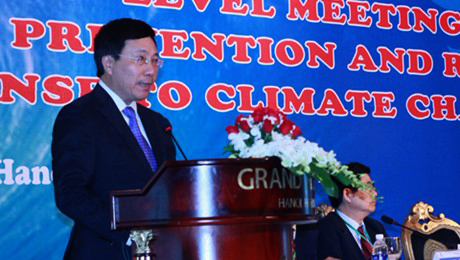 Vietnam por mayor cooperación internacional frente a cambio climático