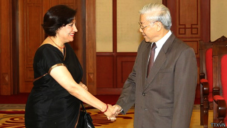 Determinado Vietnam a elevar relaciones diplomáticas con India