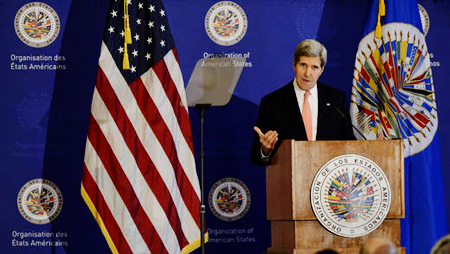 John Kerry: Estados Unidos dejó atrás la Doctrina Monroe