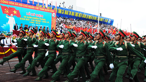 Aniversario 50 del Triunfo de Dam Doi – Cai Nuoc – Cha La en extremo sur del país