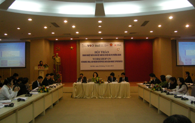 Mercado de ASEAN - oportunidades y desafíos para empresas vietnamitas