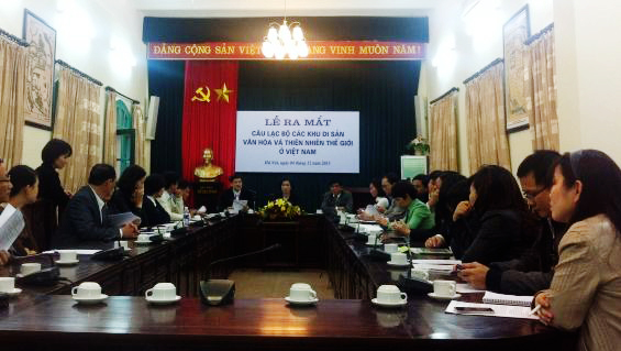 Vietnam inaugura Club de zonas de patrimonios culturales y naturales del mundo