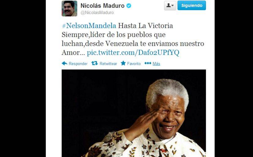Dirigentes latinoamericanos expresan pesar por muerte de Nelson Mandela