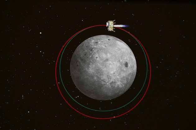 Nave espacial china aterriza exitosamente a la Luna