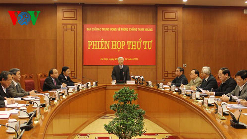 Vietnam persiste en reforzamiento de lucha contra corrupción