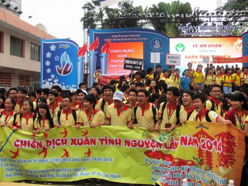 Lanzan campaña “Primavera Voluntaria 2014” en Ciudad Ho Chi Minh