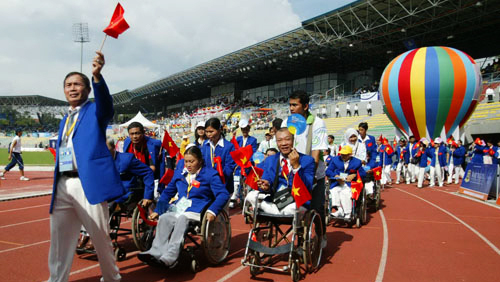Vietnam en cuarto lugar en Paralímpicos del Sudeste Asiático