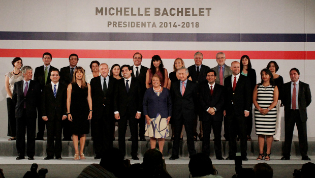 Presidenta electa de Chile, Michelle Bachelet nombra Gabinete