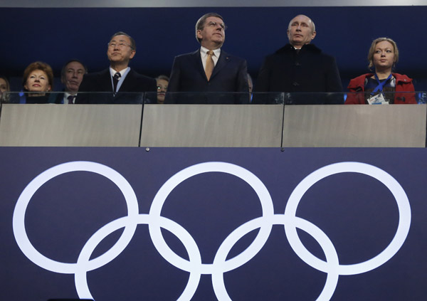 Presidente ruso efectúa encuentros al margen de la Olimpiada invernal de Sochi