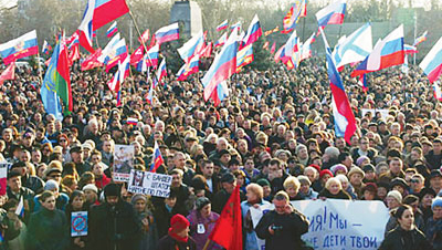 Crisis de Ucrania: urgente el diálogo entre Rusia, Unión Europea y Estados Unidos