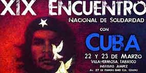 Reafirman mexicanos amistad y solidaridad con Cuba