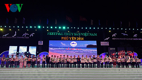 Concluye Festival Acuático de Vietnam 2014 en Phu Yen