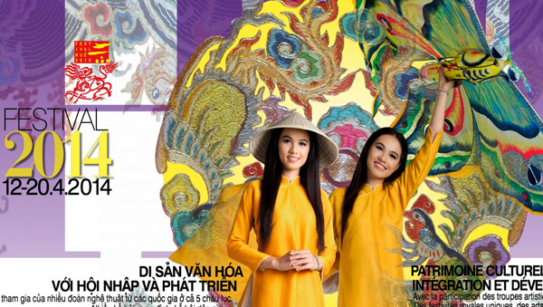 Octavo Festival Hue 2014 destaca patrimonios culturales en integración mundial y desarrollo nacional