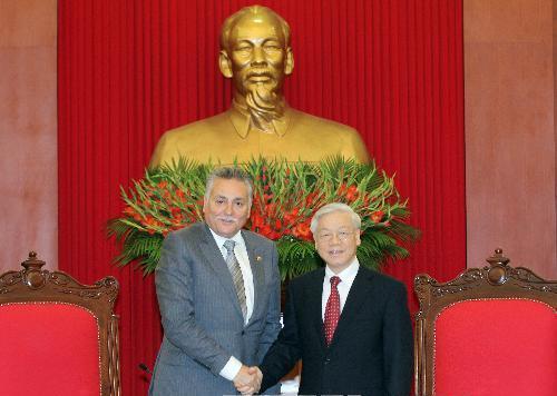 En Vietnam delegación del Partido Progreso y Socialismo de Marruecos