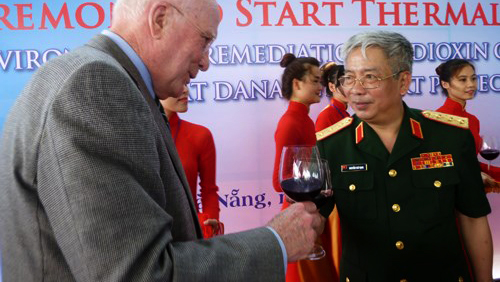 Puesto en marcha sistema de tratamiento térmico para descontaminar de dioxina