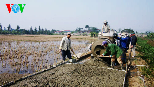 Fuerza comunitaria: determinante en nuevo campo en Nam Dinh
