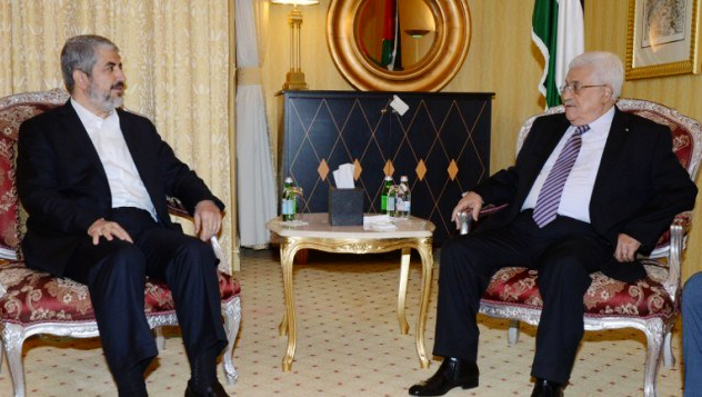 Presidente de Palestina se reúne con líder del movimiento Hamas