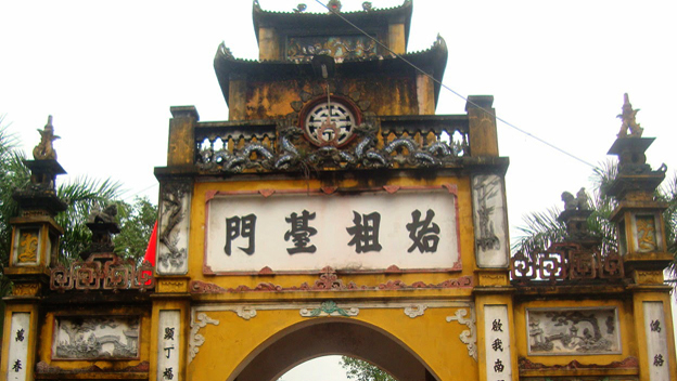 Templo de Kinh Duong Vuong - lugar de protección de valores culturales