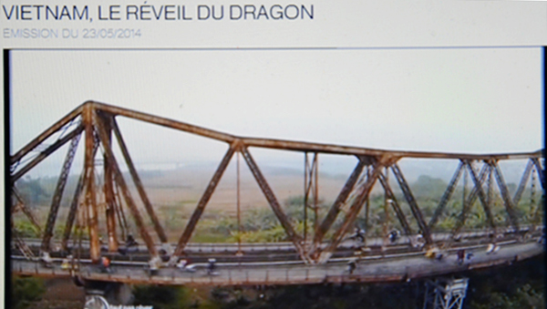 Rasgos originales de Vietnam en Televisión francesa