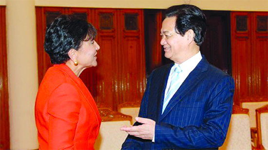 Estados Unidos se interesa en impulsar relaciones con Vietnam en todos los campos