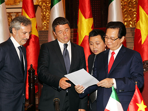 Vietnam e Italia esperan alcanzar 5 mil millones de dólares del intercambio comercial