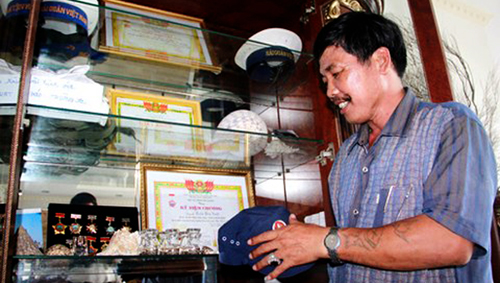 Veterano Tran Van Xuat y sus memorias de Truong Sa