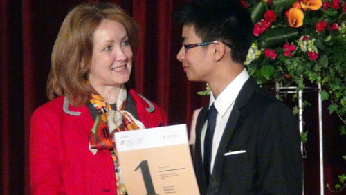 Triunfan estudiantes vietnamitas en concurso internacional de idioma ruso