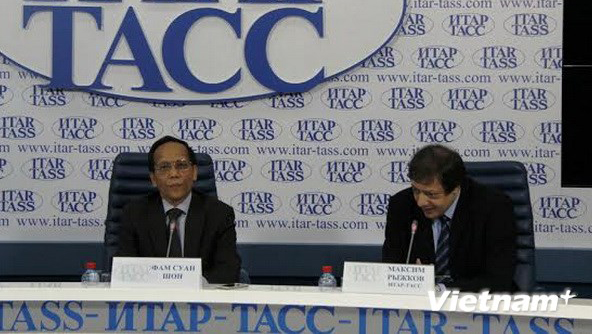 Sostienen rueda de prensa sobre el Día cultural vietnamita en Rusia