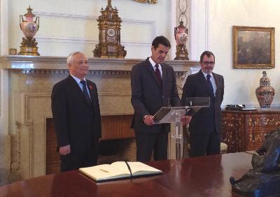 Dirigente parlamentario vietnamita trabajó en Porto, Portugal