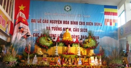 Budistas vietnamitas determinan defender la soberanía nacional