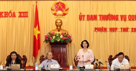 Concluye vigésima novena reunión del Comité Permanente del Parlamento