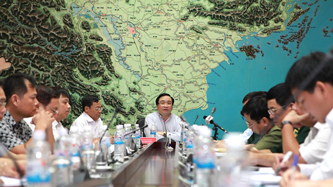 Provincias norteñas vietnamitas refuerzan medidas preventivas por la tormenta Rammasun