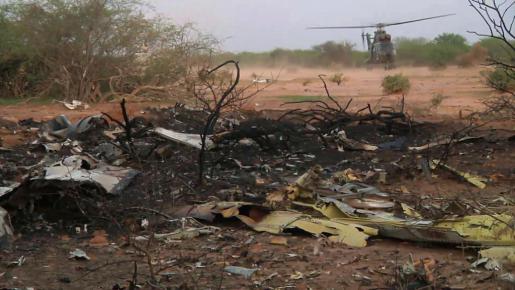 Localizan segunda caja negra de avión de Air Algérie en Mali