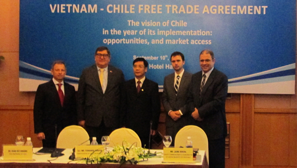 Vietnam y Chile aprovechan Tratado de Libre Comercio para prosperidad común