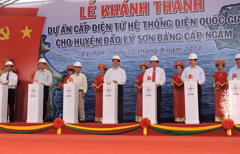 Premier vietnamita trabaja en Quang Ngai