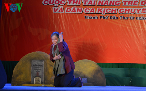 Pequeños escenarios destinados al arte tradicional en Can Tho