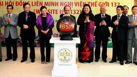 Estrenan portal de Internet sobre cita 132 de Unión Interparlamentaria en Vietnam