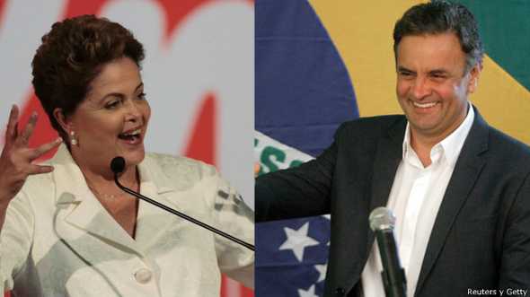 Dilma Rousseff irá a segunda vuelta de elecciones presidenciales en Brasil