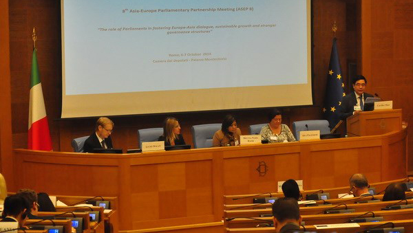 Vietnam en VIII reunión de Asociación Parlamentaria Asia- Europa
