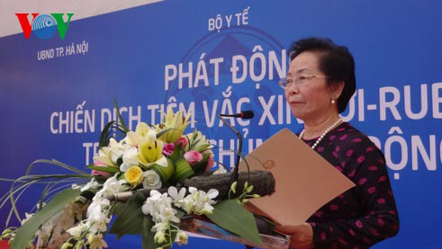 Asiste vice mandataria a la promoción de campaña de vacunación preventiva