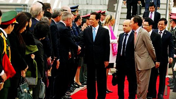 Emprende primer ministro de Vietnam agenda de trabajo en Bélgica