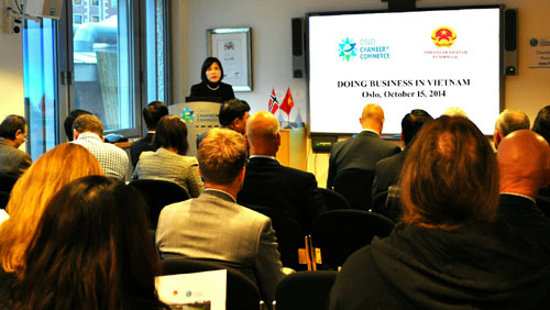 Empresas noruegas buscan oportunidad de negocio en Vietnam