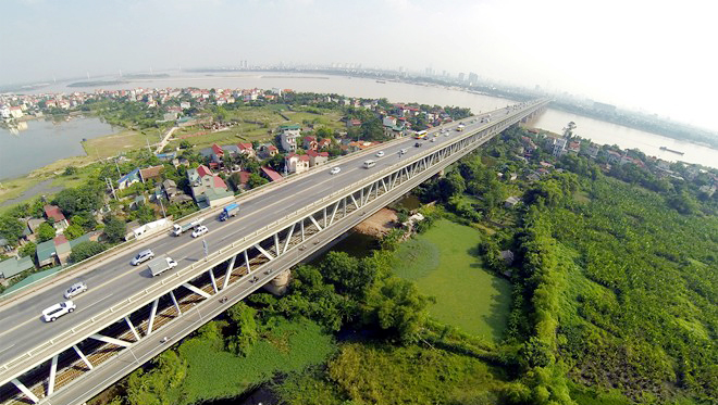 Hanoi y sus puentes modernos