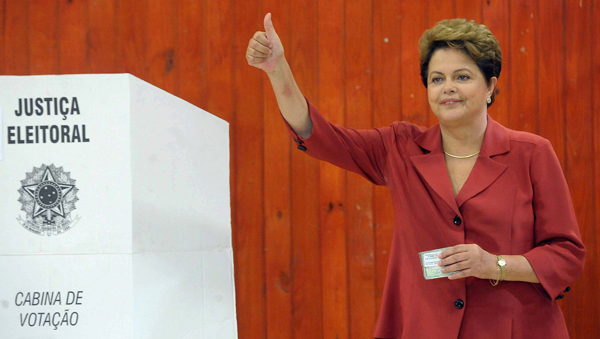 Dilma Rousseff, presidenta reelecta de Brasil