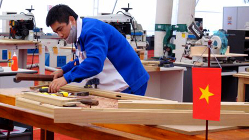 Gana Vietnam Concurso de Habilidad Profesional de ASEAN