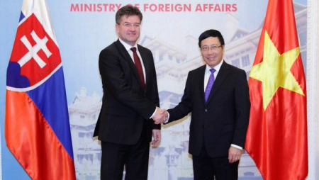 Viceprimer ministro de Eslovaquia inicia visita de trabajo en Vietnam